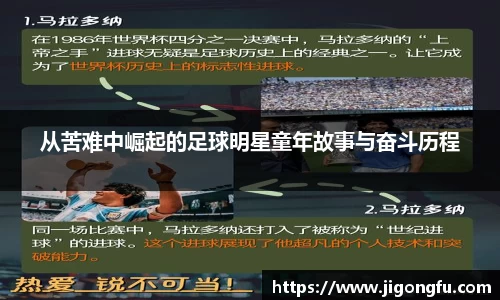 从苦难中崛起的足球明星童年故事与奋斗历程